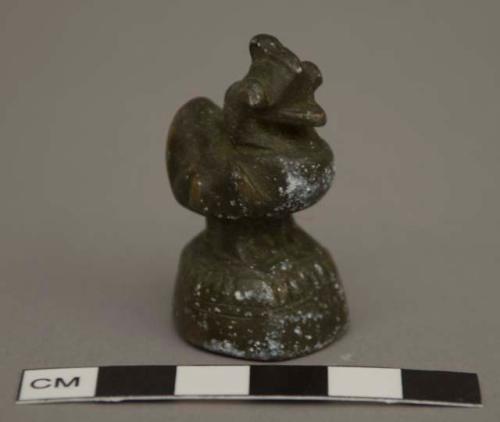 Bronze weight duck; authentic?