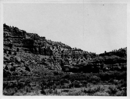 Willow Creek Canyon Below Hazelbrush Ranch