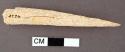 Bone awl. l: 7.2 cm.