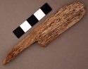 Piece of ironwood. l: 10.9 cm.