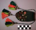 Crocheted net purse, small