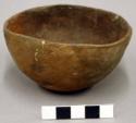 Plain pottery small bowl