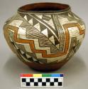 Pottery vessel - geometric design