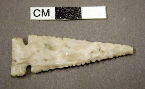 Stone projectile point