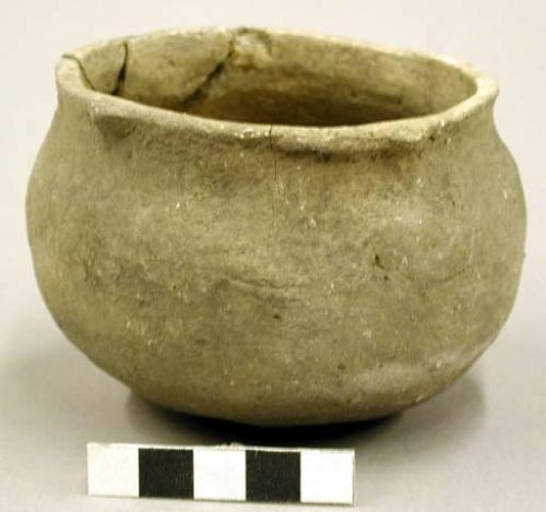 Small pottery jar