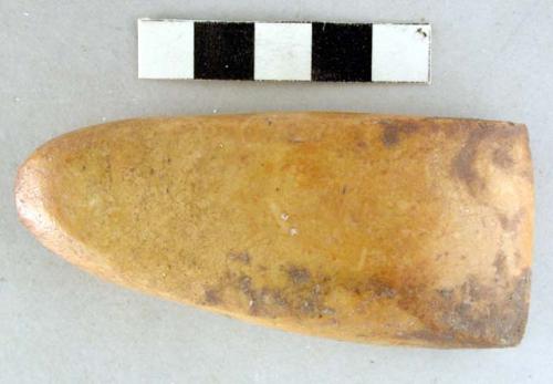 Chipped stone edge tool, biface