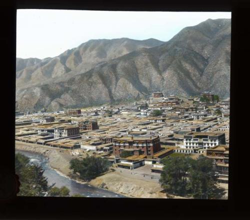 Panorama of Labuleng Lamasery, August 1923
