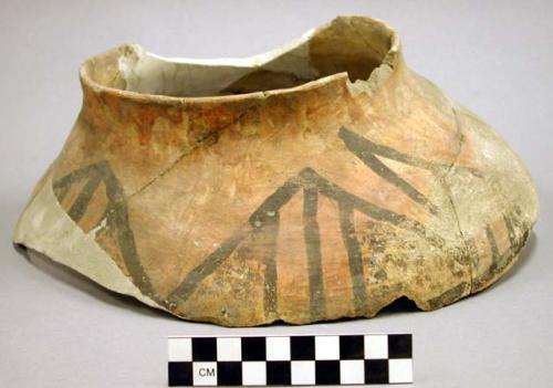 Part of San Bernardino polychrome pottery jar