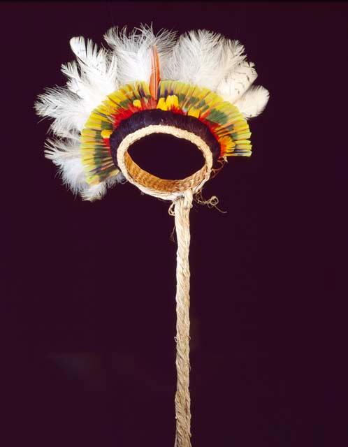 Feather dance headdress