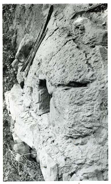 Orifice of Ventilating Shaft in Kiva of Crossed Sticks House