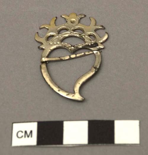 Silver brooch