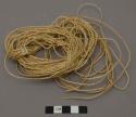 Coil of cord made from agave fiber