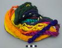Bundles of thread, cotton, various colors