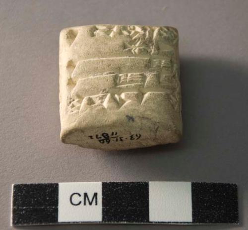 Clay tablet