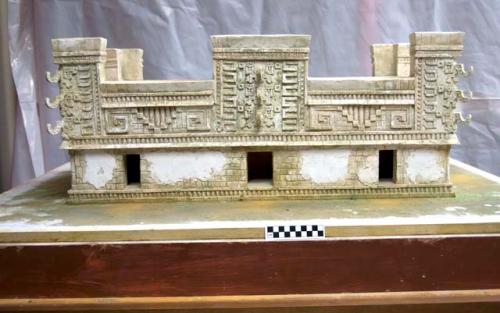 Model of Temple at Xlabpak, Yucatan, Mexico