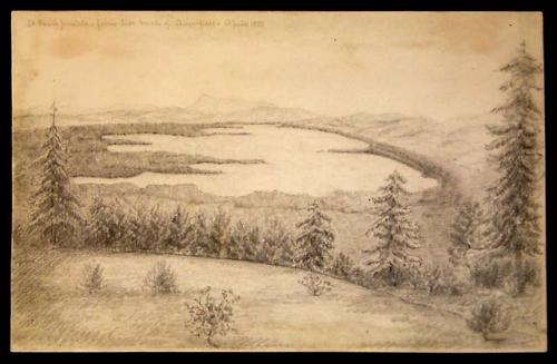 "St. Paul's Prairie from the hill back of Champoeg."