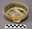 Restorable pottery ladle bowl