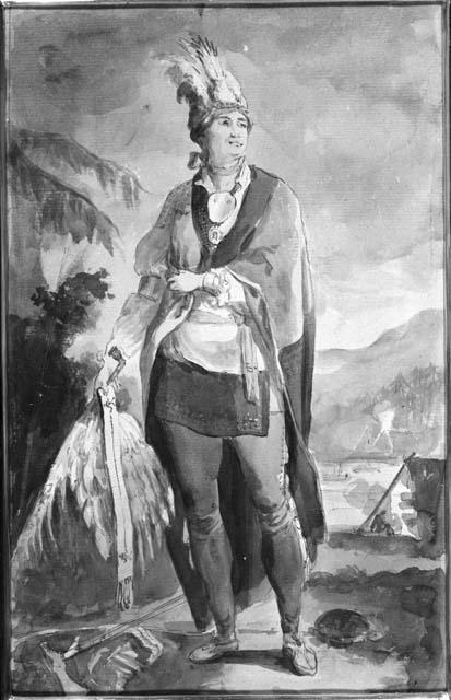 Painting of Joseph Brant