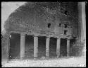 Facade with columns possibly at Petra