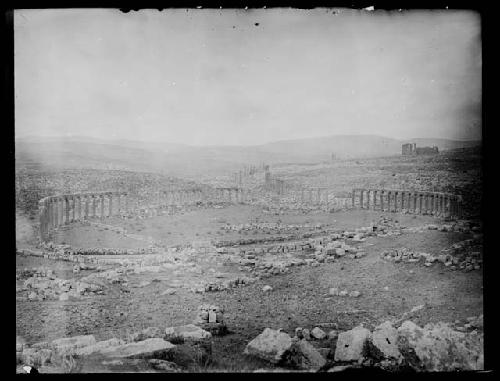 Ruins with Columns