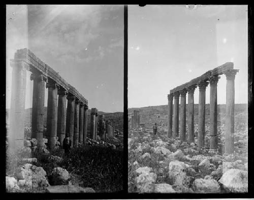 Ruins with Columns