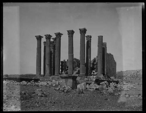 Ruins with columns