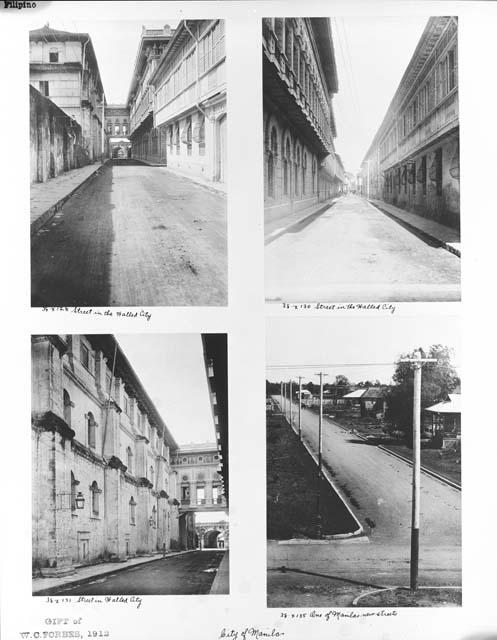 Four images of Manilla streets