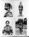 Four images of young woman of Davao