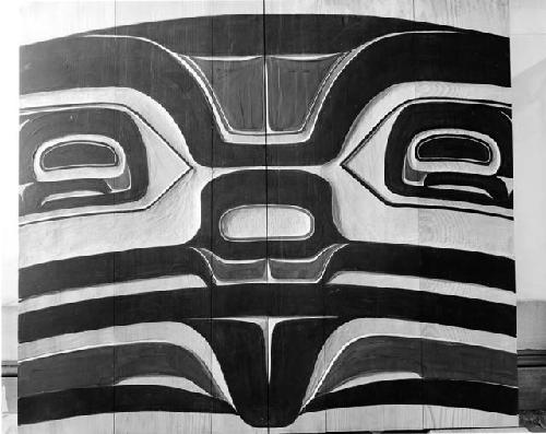 Tlingit Indian design sculpture