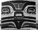 Tlingit Indian design sculpture