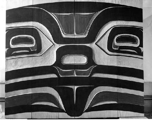 Tlingit Indian design sculpture