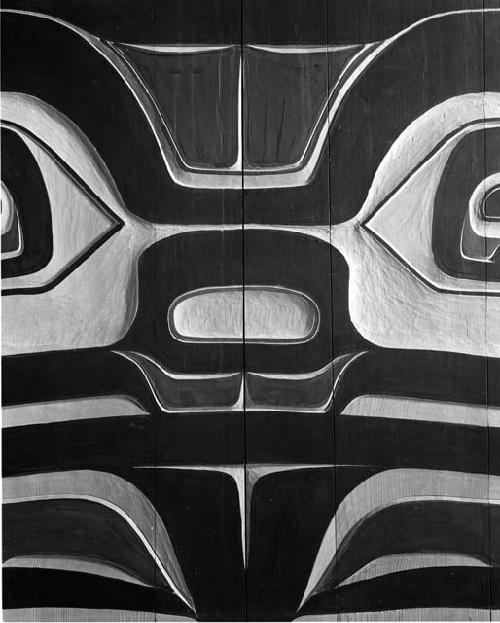 Tlingit Indian design sculpture