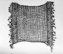 Woven cloth with fringe