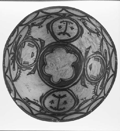 Bowl with painted design