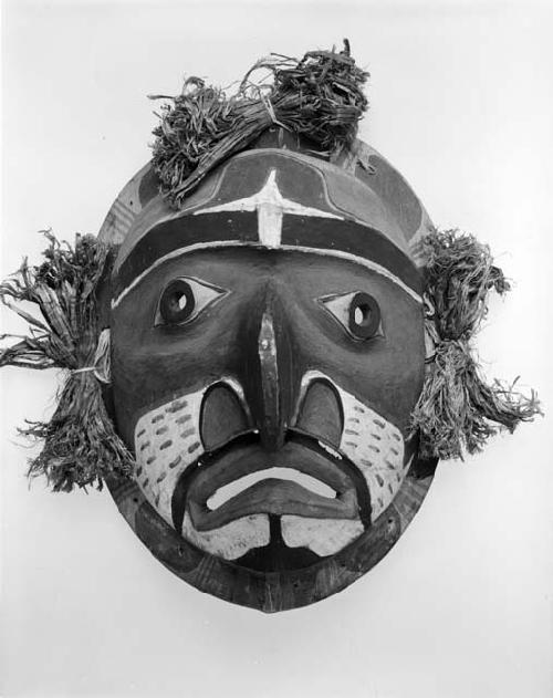 clan mask, mountain hawk and ancestor
