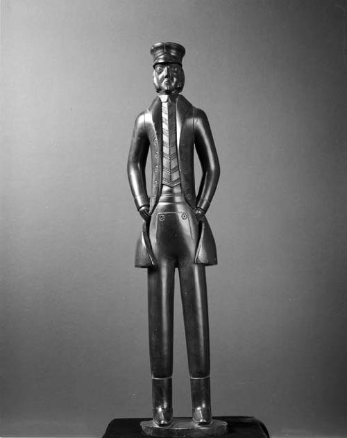 Argillite figure of man