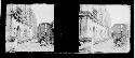 stereo glass slides; ruins of buildings