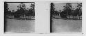 stereo glass slides; platform view, blurry