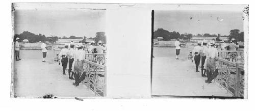 Stereo glass slides of Siam