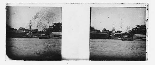 Stereo glass slides of Siam