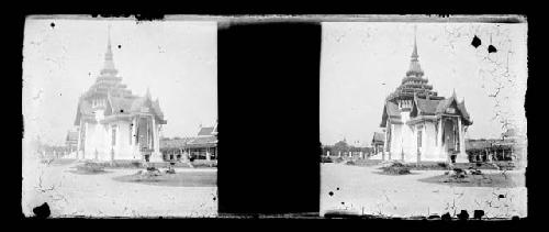 stereo glass slides; PEELED EMULSION palace structure