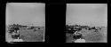 stereo glass slides; view from onboard water vessel