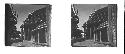 Stereo glass slides of Siam; temple or shrine exterior