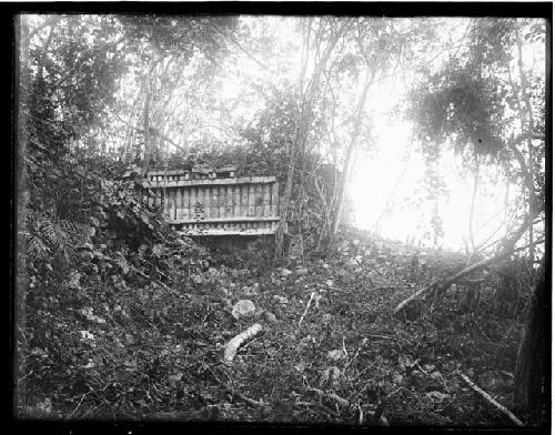 Misc. Glass Plates: Labna negatives received from CPB (Bowditch), 1912