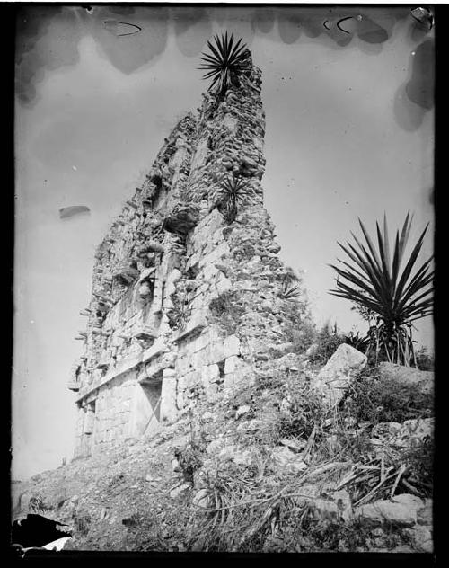 Misc. Glass Plates: Labna negatives received from CPB (Bowditch), 1912