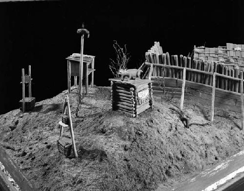 Tlingit house group model