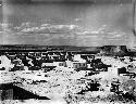 Acoma from roof of old church. Enchanted mesa in distance - 3 miles.