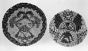 Two Hopi basketry trays