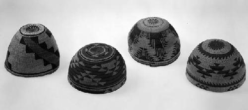 Four women's caps