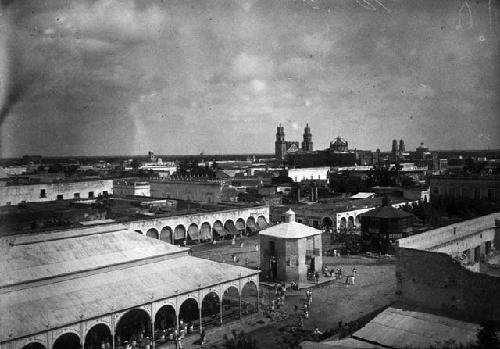 Merida from the castle